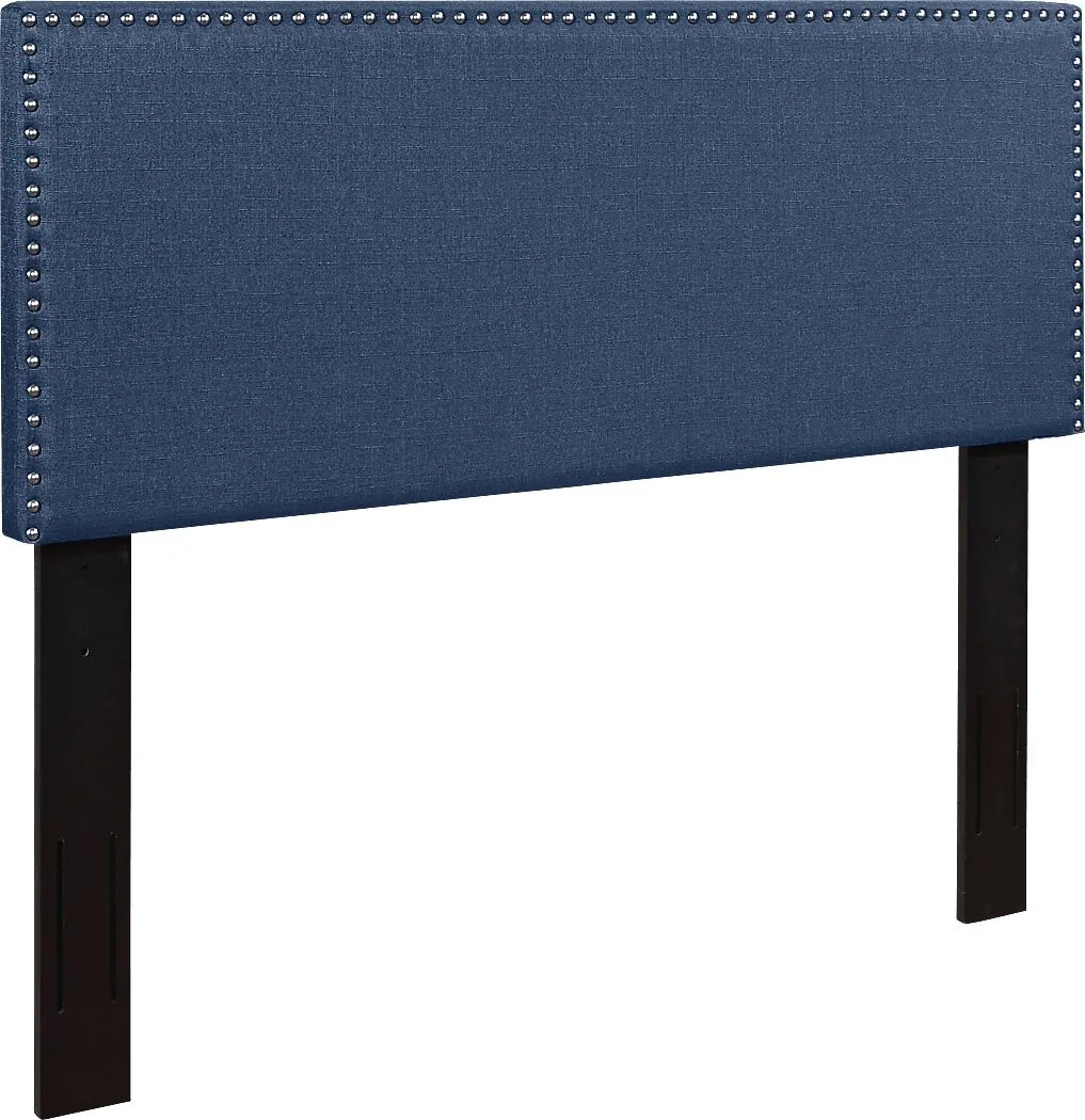 Charnwood Blue Full/Queen Upholstered Headboard