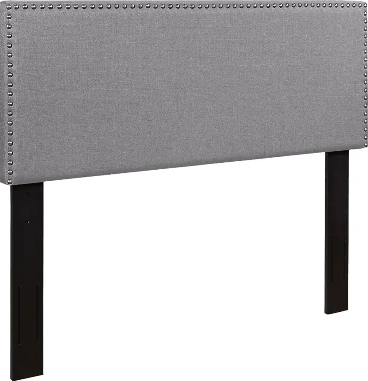 Charnwood Gray Full/Queen Upholstered Headboard