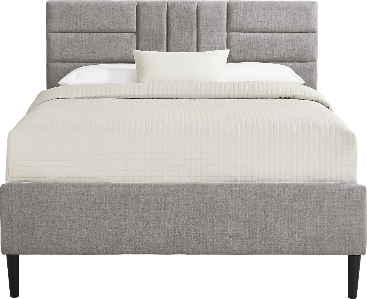 Greystone Heights Gray Queen Bed