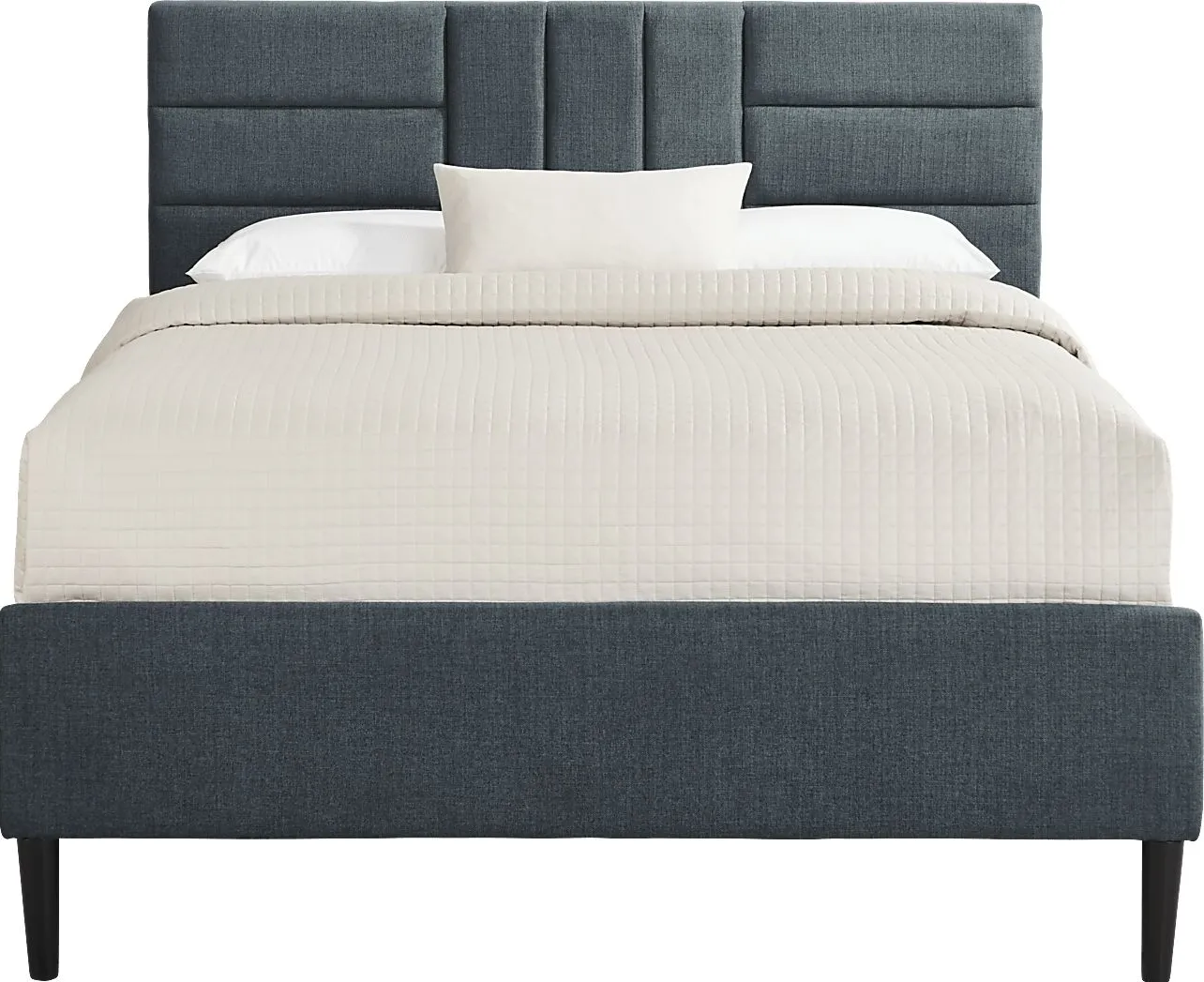 Greystone Heights Blue Queen Bed
