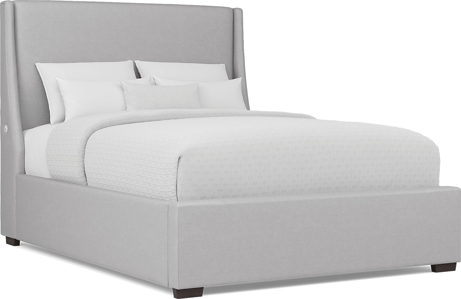 Beaufoy Gray 3 Pc Queen Upholstered Bed