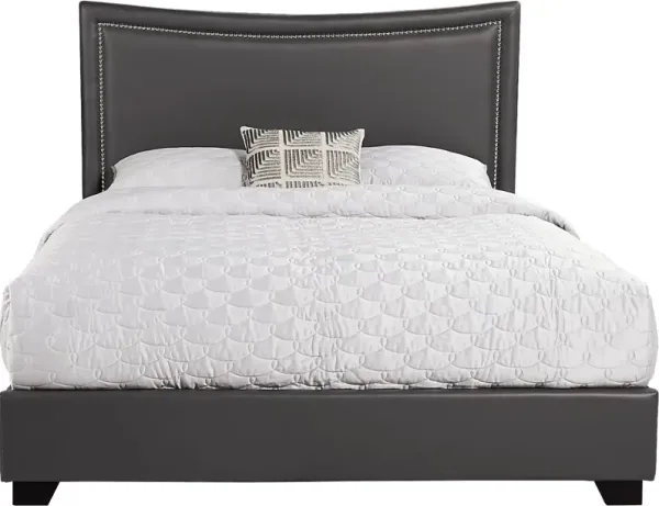 Genoa II Gray 3 Pc Queen Upholstered Bed