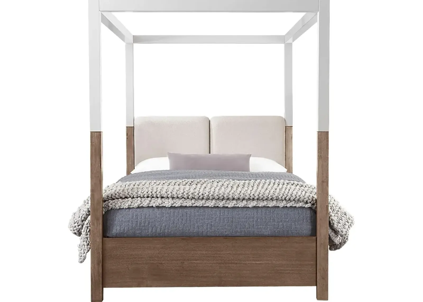 Prospect Heights Caramel 3 Pc Queen Canopy Bed