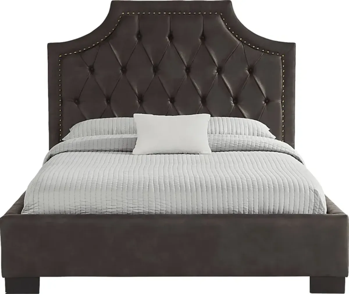 Kerrisdale Brown 3 Pc Queen Upholstered Bed