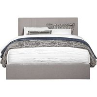Aubrielle Sand 3 Pc Queen Upholstered Bed