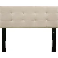 Criswell Beige Full/Queen Upholstered Headboard