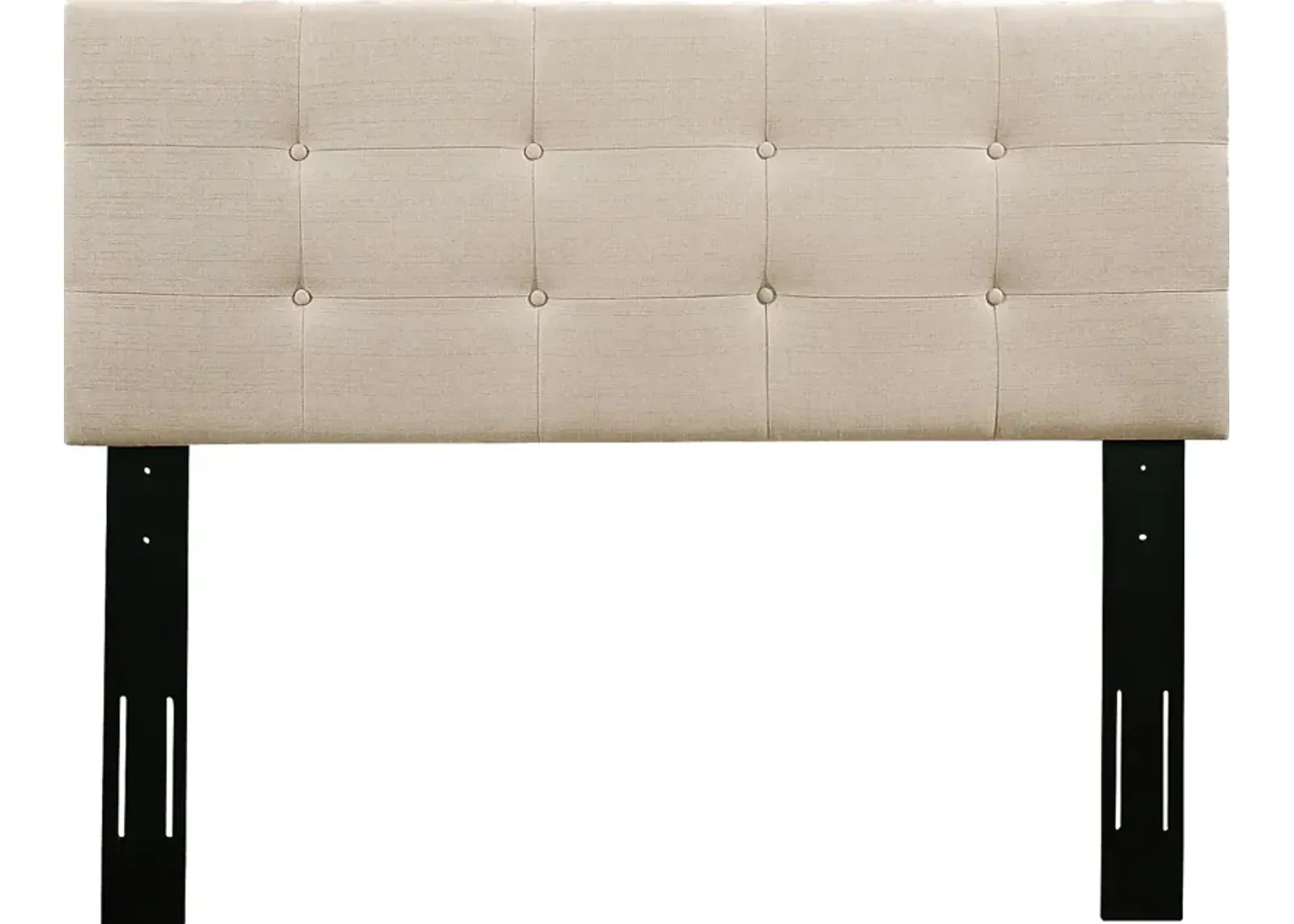 Criswell Beige Full/Queen Upholstered Headboard