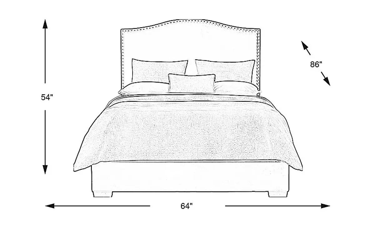 Belfield Brown 3 Pc Queen Bed