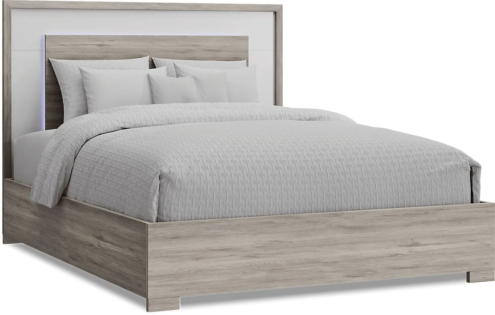 Studio Place Silver 3 Pc Queen Bed