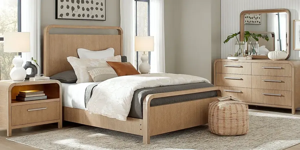 Canyon Sandstone 3 Pc Queen Panel Bed