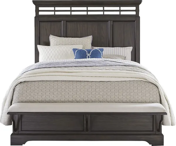 Montana Ridge Brown 3 Pc Queen Panel Bed