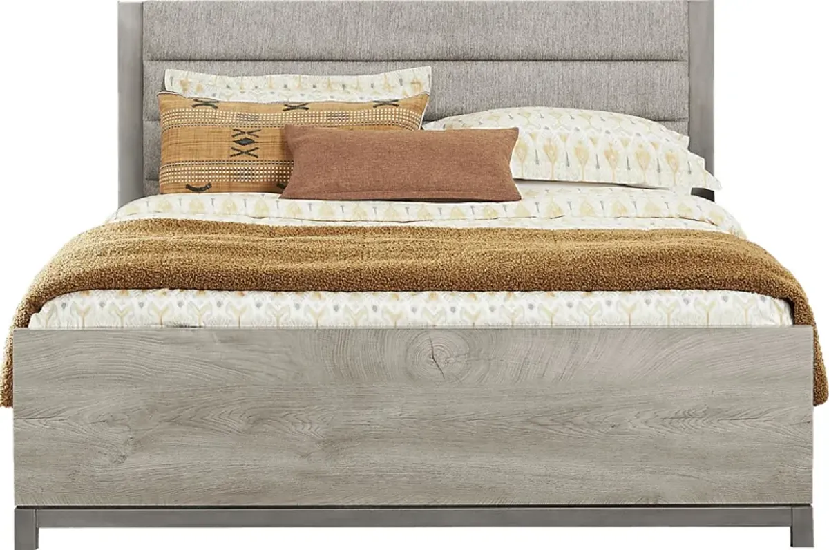 Maxton Place Gray 3 Pc Queen Bed