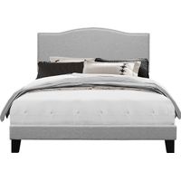 Kiley Gray Queen Upholstered Bed