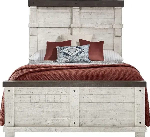 Bretten Crossing White 3 Pc Queen Panel Bed