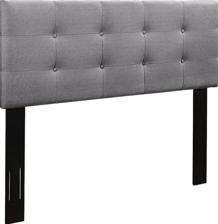 Criswell Gray Full/Queen Upholstered Headboard