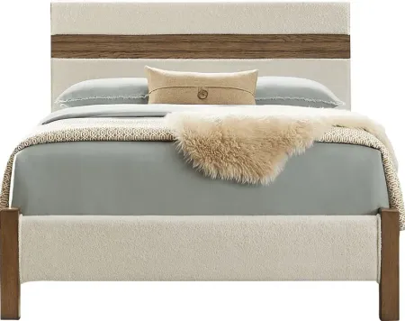 Gillon Ferry Beige Queen Upholstered Bed