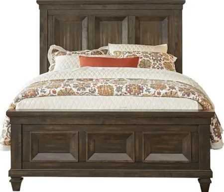 Abbeywood Brown 3 Pc Queen Panel Bed