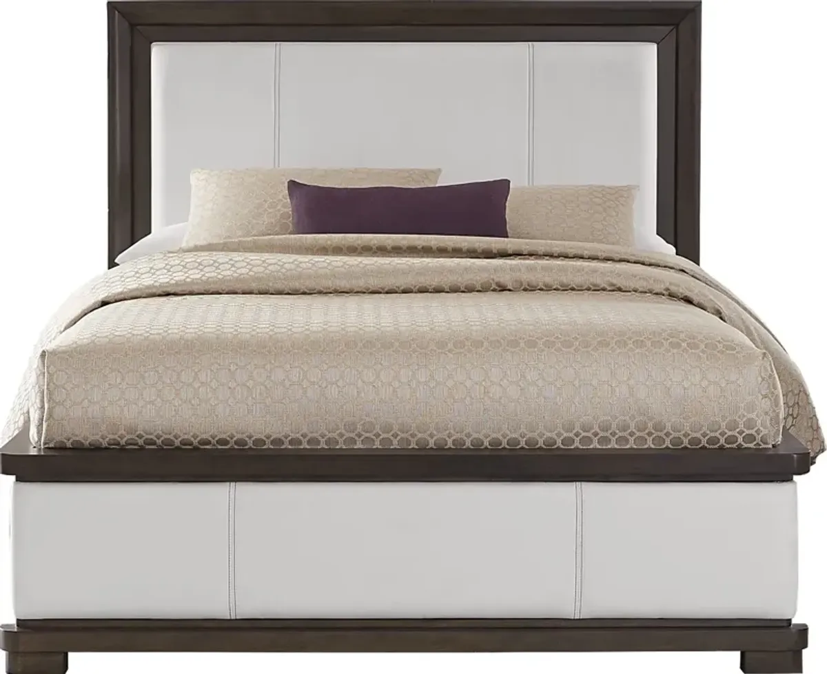 Elko Falls White 3 Pc Queen Panel Bed