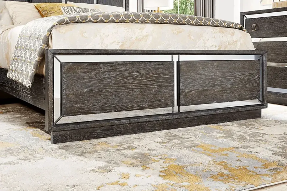 Savoy Creek Ash Gray 3 Pc Queen Panel Bed