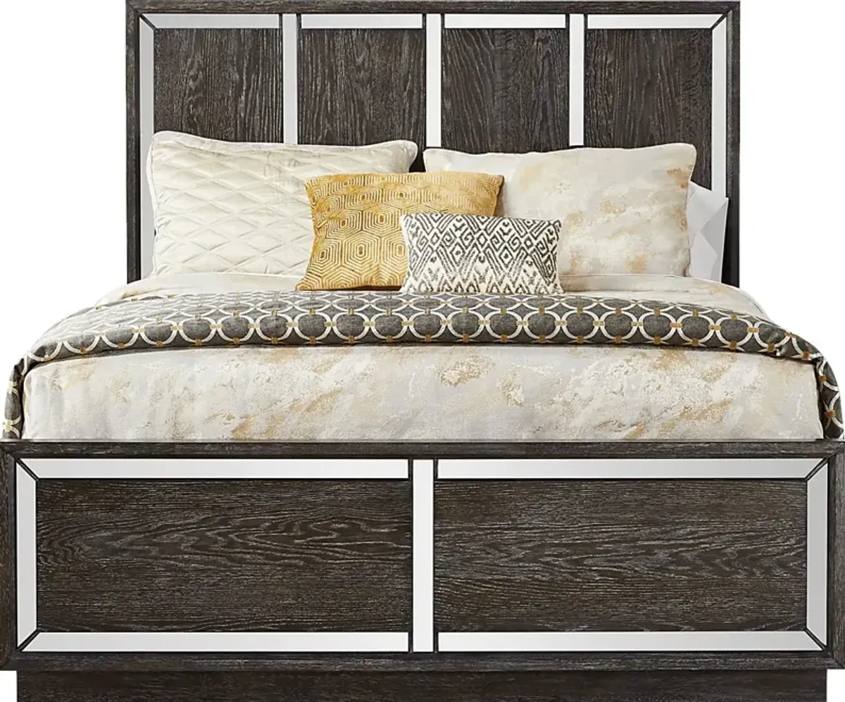 Savoy Creek Ash Gray 3 Pc Queen Panel Bed
