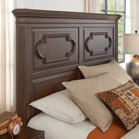 Lindenwood Saddle 3 Pc Queen Panel Bed