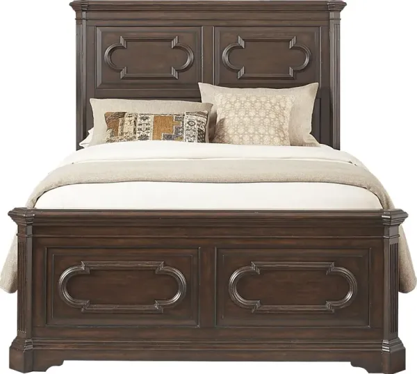 Lindenwood Saddle 3 Pc Queen Panel Bed