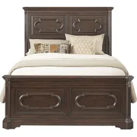 Lindenwood Saddle 3 Pc Queen Panel Bed
