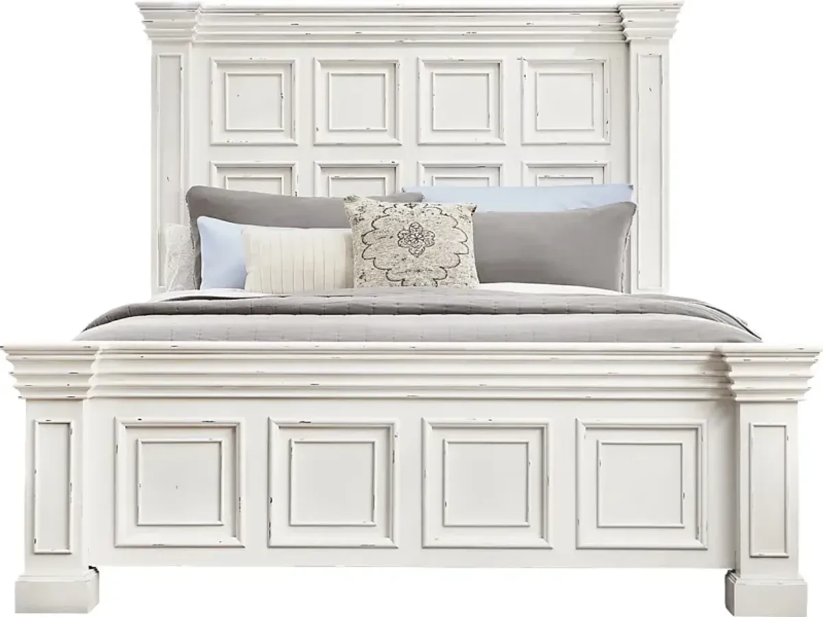 Folkston Bay White 3 Pc Queen Bed