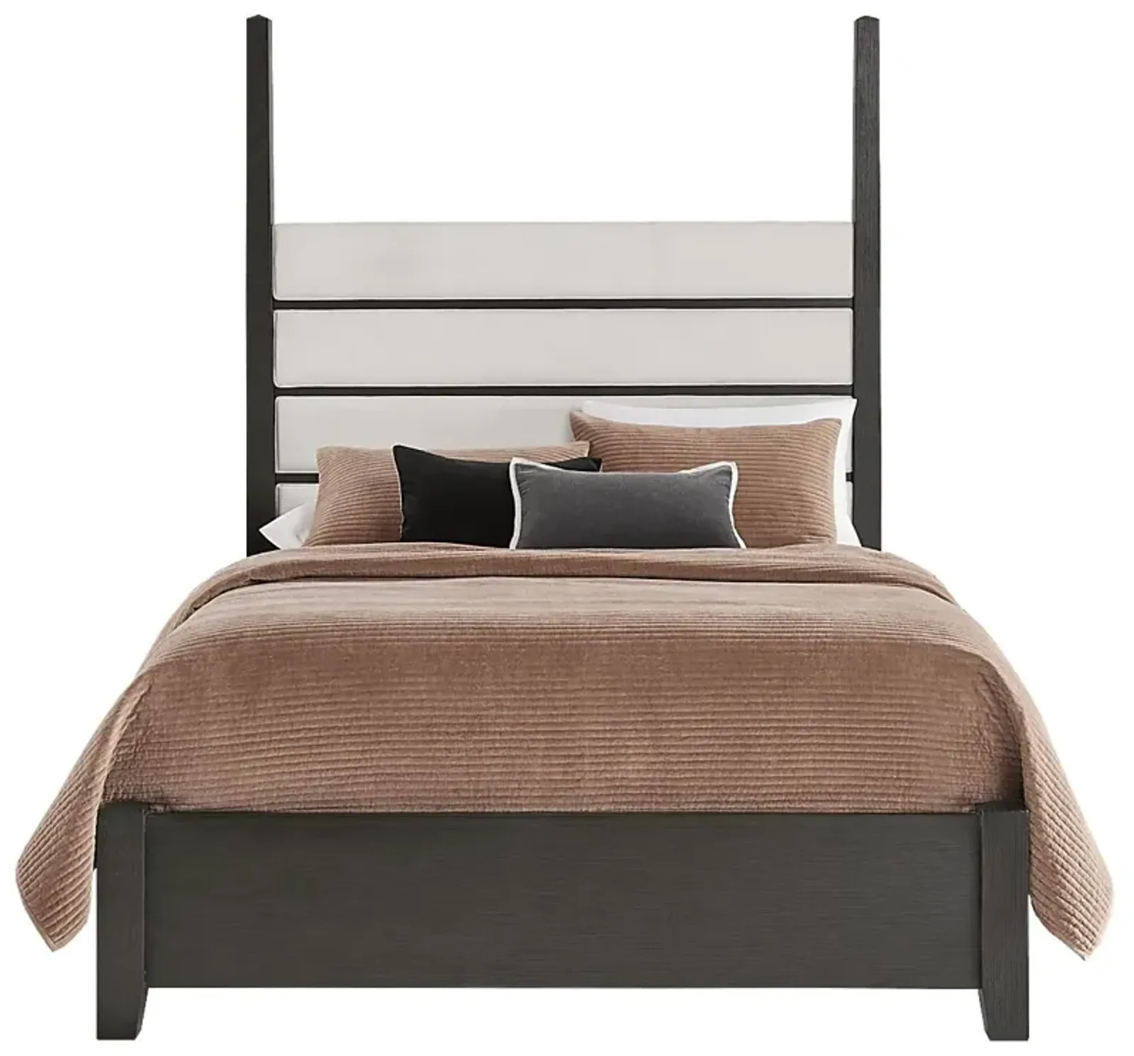 Copperline Black 3 Pc Queen Poster Bed