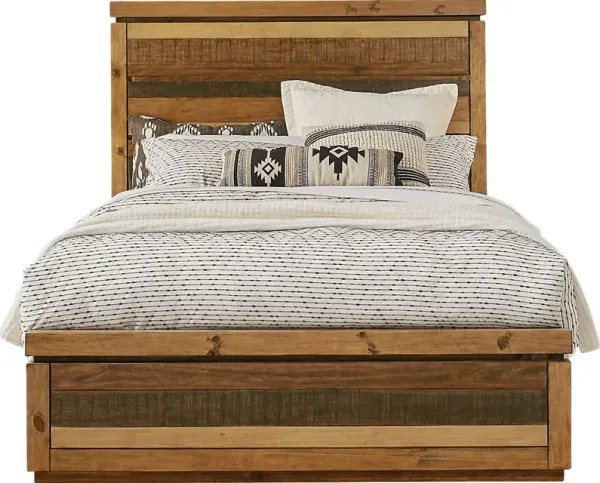 Westover Hills Brown 3 Pc Queen Panel Bed