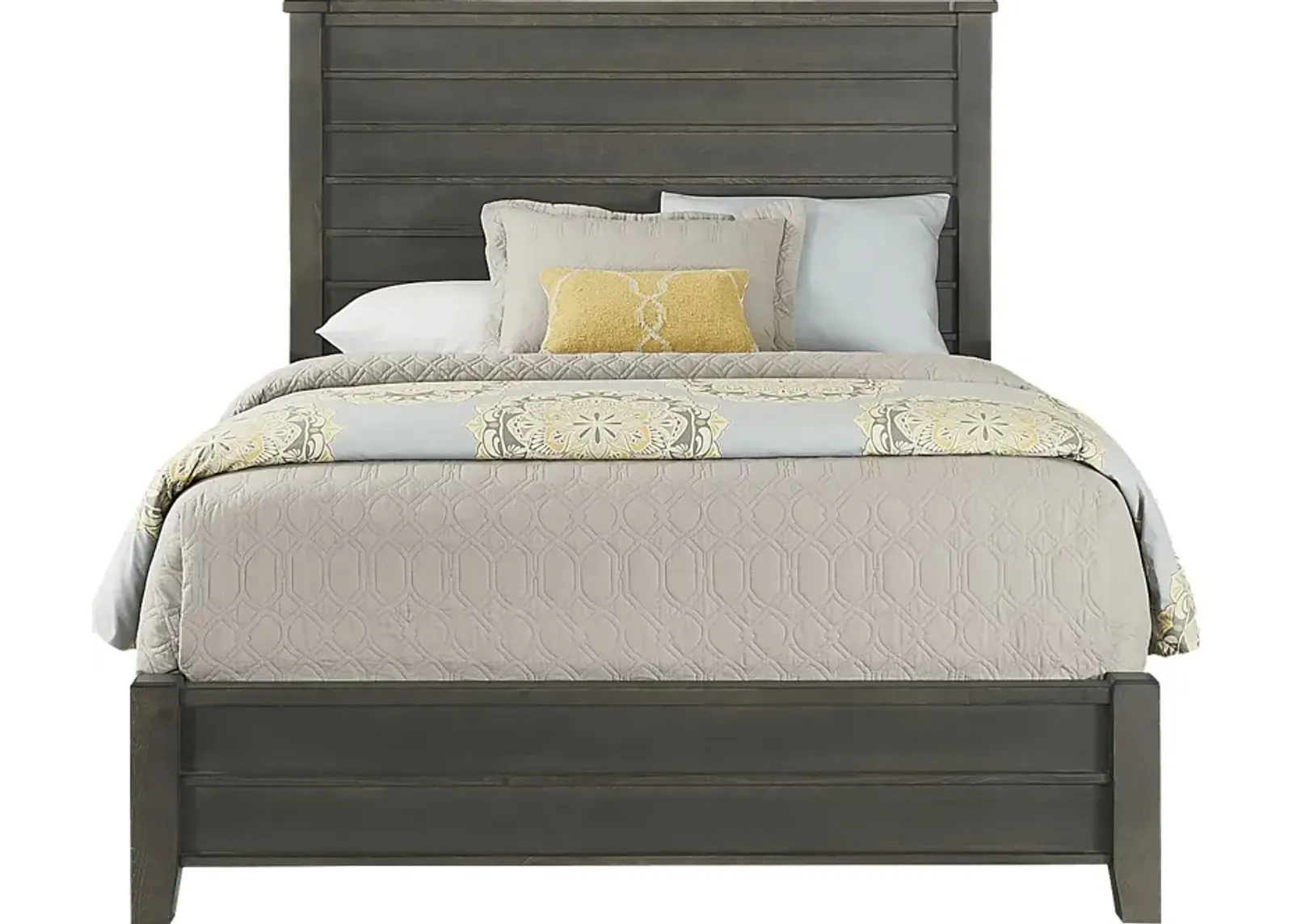 Darby Brook Dark Gray 3 Pc Queen Bed