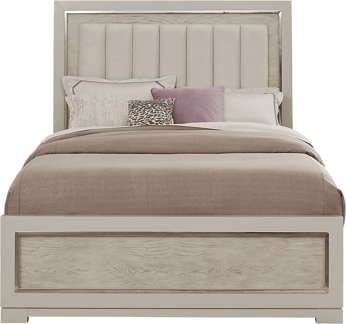 Bel Air Ivory 3 Pc Queen Panel Bed