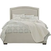 Loden Beige 3 Pc Queen Upholstered Bed
