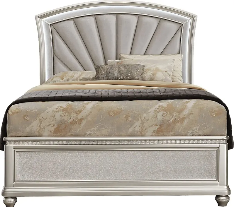 Starlet Lane Silver 3 Pc Queen Bed