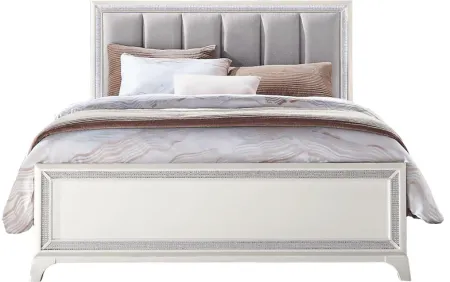 Avery White 3 Pc Queen Bed