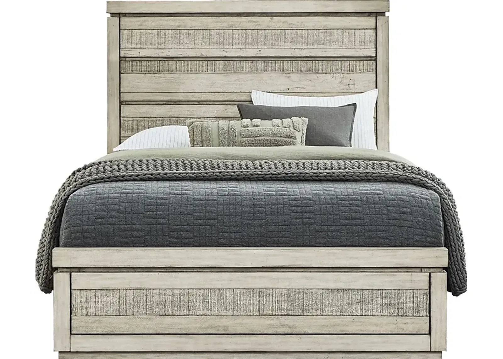 Westover Hills Gray 3 Pc Queen Panel Bed