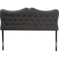 Glenvale Charcoal Queen Upholstered Headboard