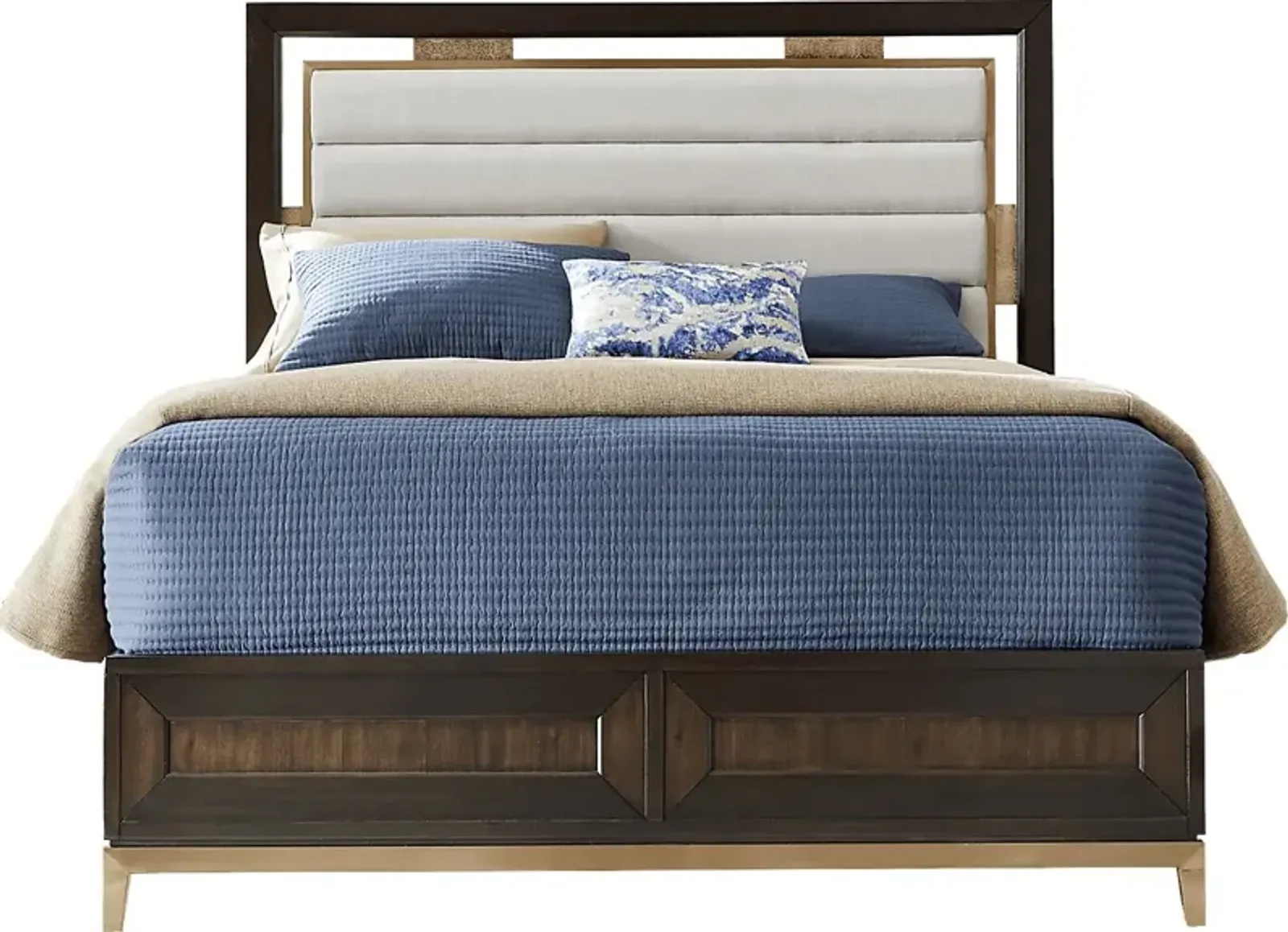 Lavo Brown Cherry 3 Pc Queen Bed