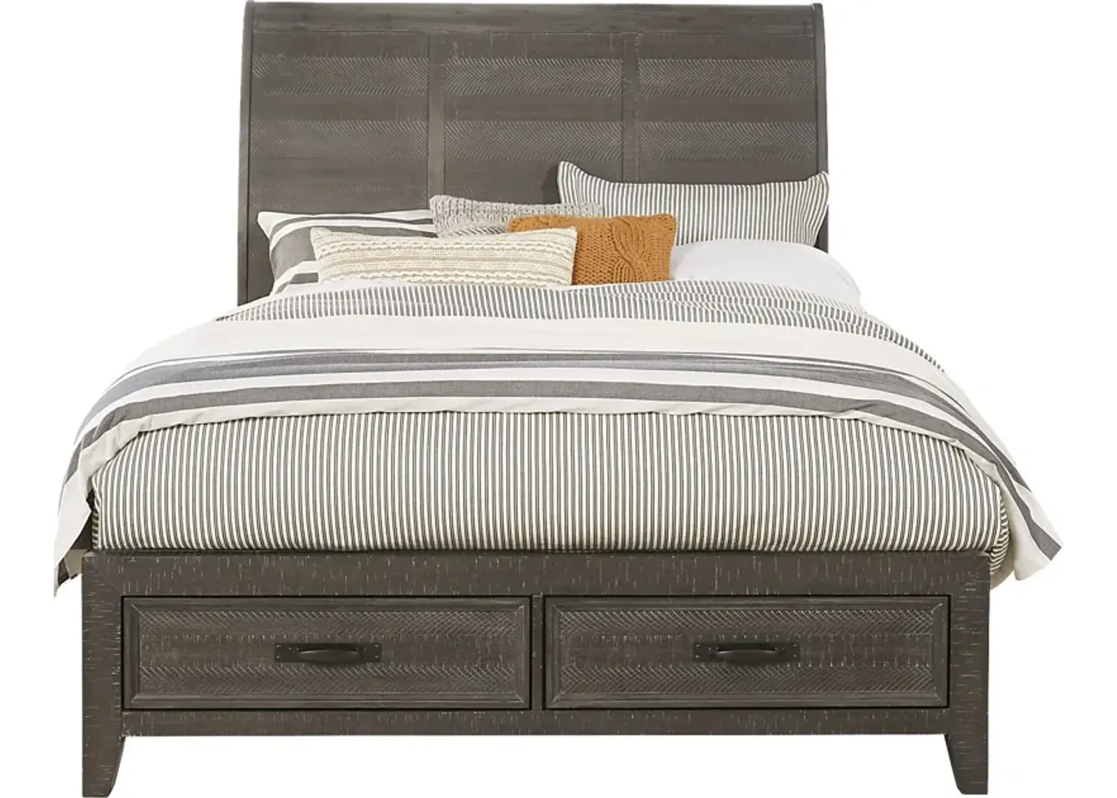 Finlay Espresso 3 Pc Queen Sleigh Bed with Storage