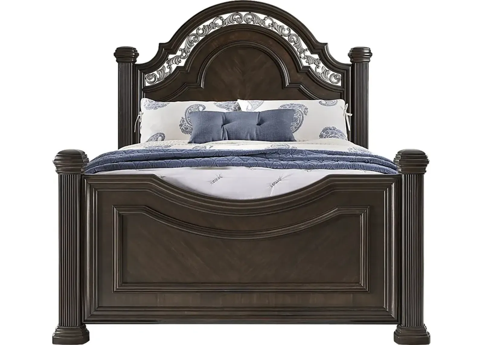 Gallagher Avenue Brown 3 Pc Queen Panel Bed