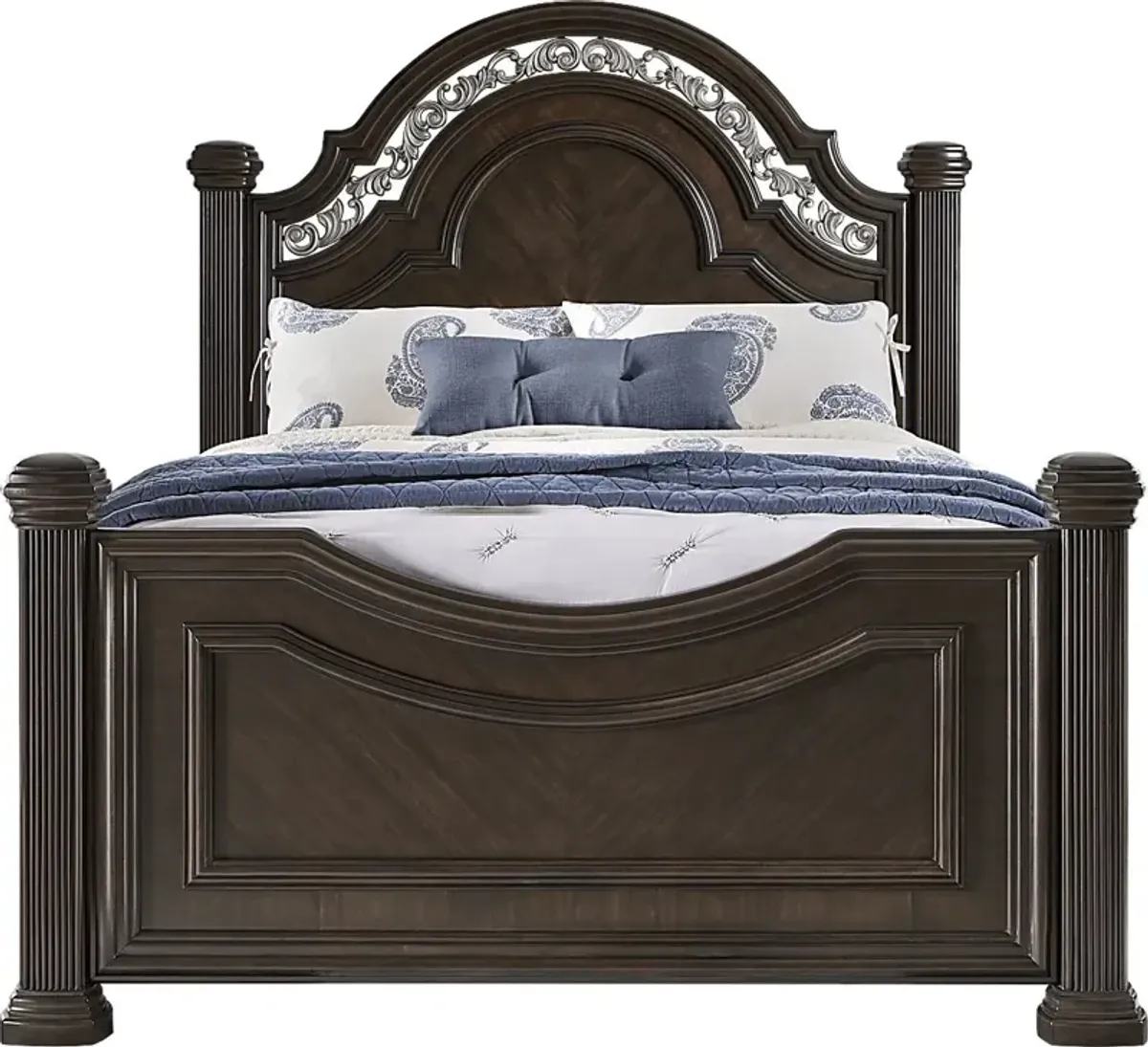 Gallagher Avenue Brown 3 Pc Queen Panel Bed