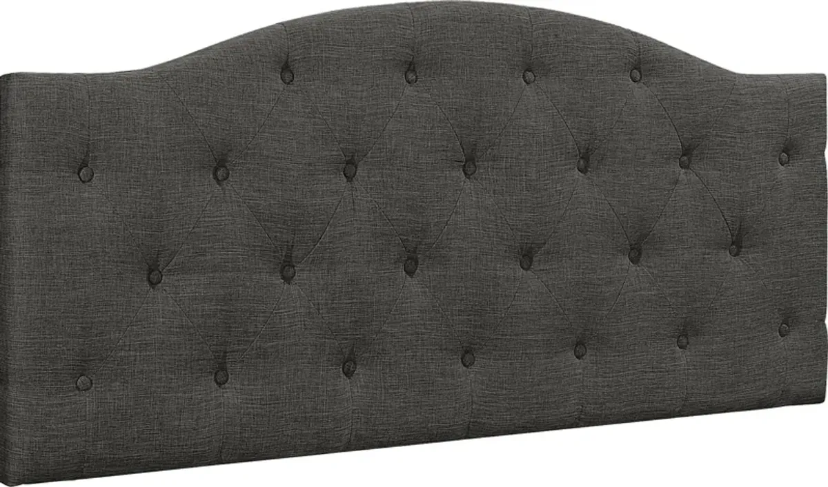 Barnsdale Dark Gray Full/Queen Upholstered Headboard