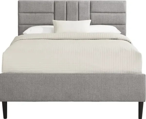Greystone Heights Gray King Bed