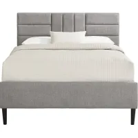 Greystone Heights Gray King Bed