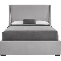 Beaufoy Gray 3 Pc King Upholstered Bed
