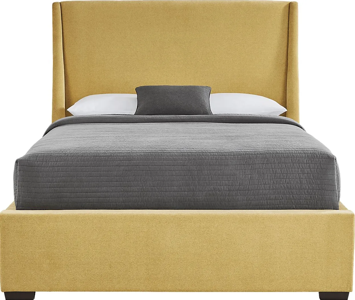 Beaufoy Yellow 3 Pc King Upholstered Bed