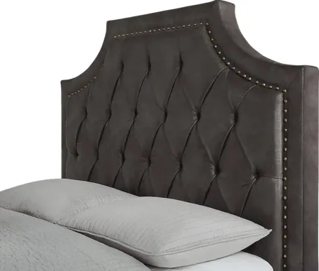 Kerrisdale Brown 3 Pc Upholstered King Bed