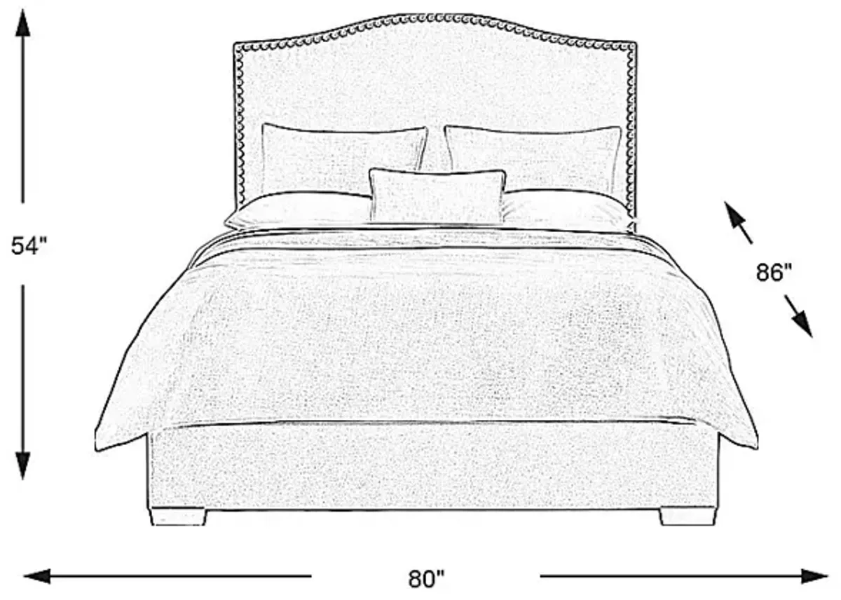 Belfield Sand 3 Pc King Bed