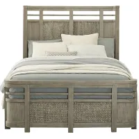 Golden Isles Gray 3 Pc King Panel Bed