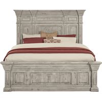 Cindy Crawford Home Pine Manor Gray 3 Pc King Panel Bed